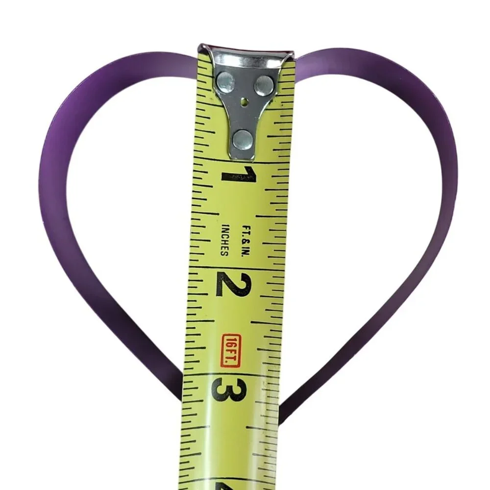 Wilton Cookie Cutter Set Metal 9 PCS Valentine's Hearts XO Purple Pink Red